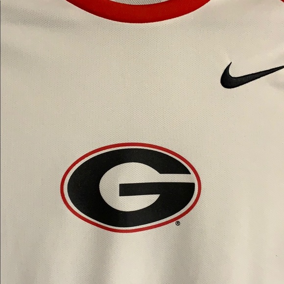 NWT Georgia Bulldogs Dri-fit Nike shirt LS Small - Picture 4 of 8